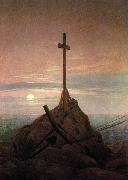 Cross Beside The Baltic, Caspar David Friedrich